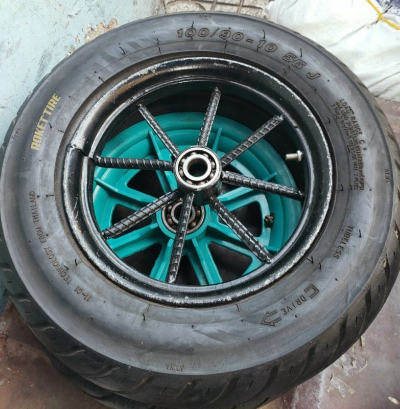 Bánh xe cải tiến cao su