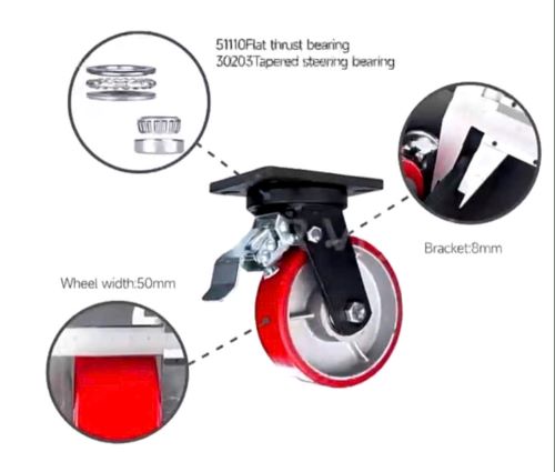 bánh xe đẩy càng dày 10ly