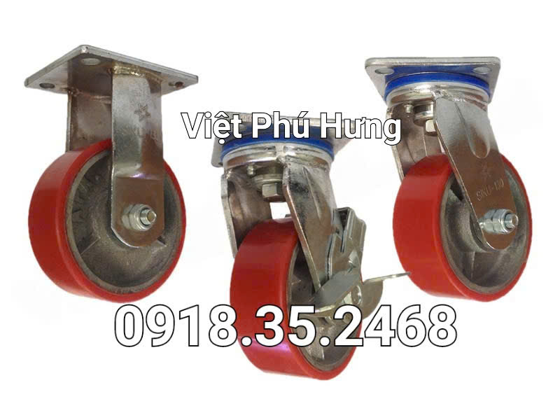 bánh xe đẩy d150 pu